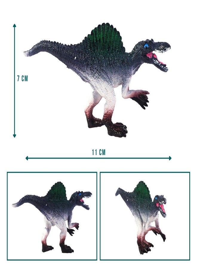 CRYA Spinosaurus Toy Dinosaur Action Figure, Realistic Spinosaurus Dinosaur Toys for Kids, 6 CM Dinosaur Toy for Play and Display, Educational Jurassic Dino Toys for Boys & Girls (Small Spinosaurus) - Image 5